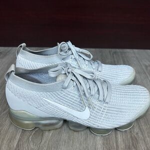 Nike Air Vapormax Silver Gray Men’s Sneakers Size 9